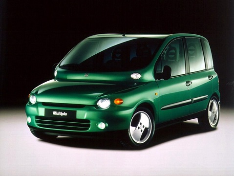 Fiat Multipla (1998-2004) - caja de fusibles y relés