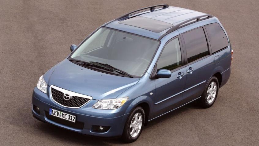 Mazda MPV (2002-2006) - caja de fusibles y relés