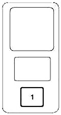 Mitsubishi Eclipse IV (2006-2012) - caja de fusibles y relés