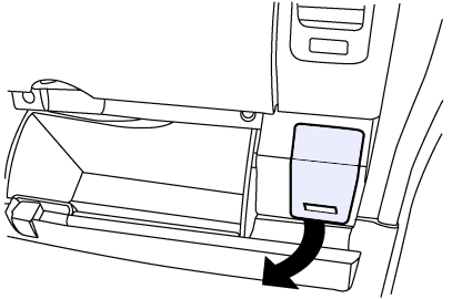 Nissan Xterra N50 (2010-2015) - caja de fusibles y relés