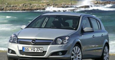 Opel Astra H (2004-2009) - caja de fusibles y relés