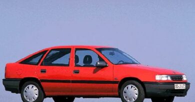 Opel Vectra A (1988-1995) - caja de fusibles y relés