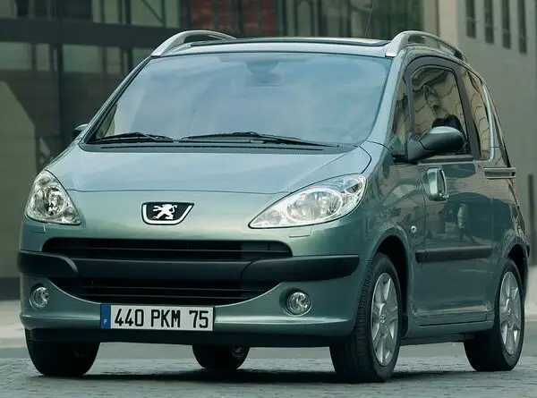 Peugeot 1007 (2007-2010) - caja de fusibles y relés