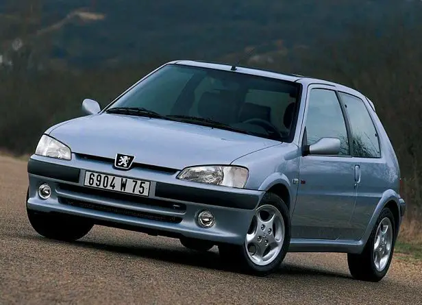 Peugeot 106 (1996-2003) - caja de fusibles y relés