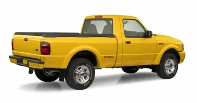 Ford Ranger (2001-2003) - caja de fusibles y relés