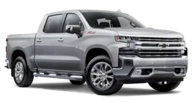 Chevrolet Silverado (2019-2022) - caja de fusibles y relés