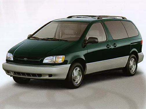 Toyota Sienna XL10 (1998-2000) - caja de fusibles y relés