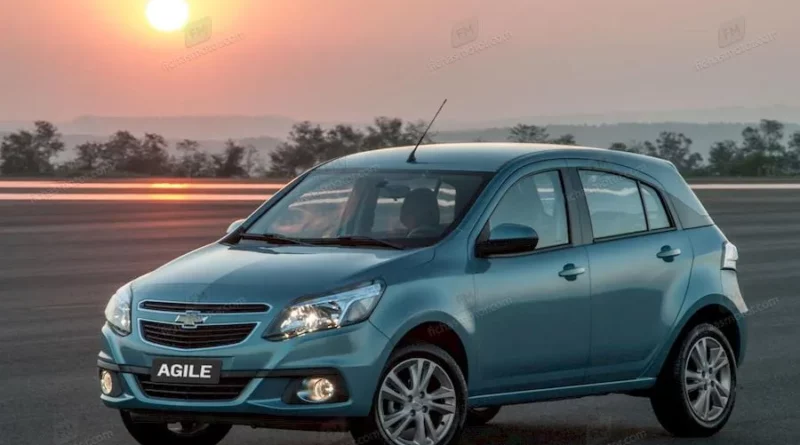 Chevrolet Agile (2009-2013) - caja de fusibles y relés