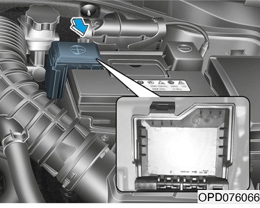 Hyundai i30 PD (2021-2022) - caja de fusibles y relés