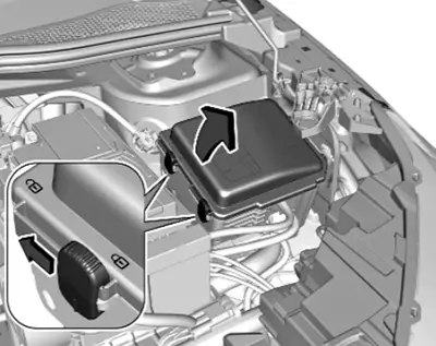 Opel Corsa-e (2020-2021) - caja de fusibles y relés