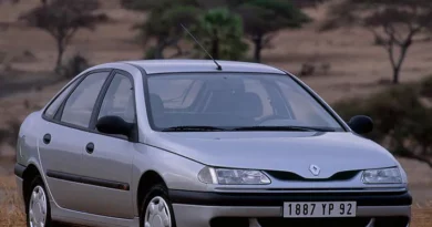 Renault Laguna I (1994-2001) - caja de fusibles y relés