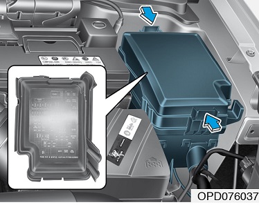 Hyundai i30 (2020) - caja de fusibles y relés