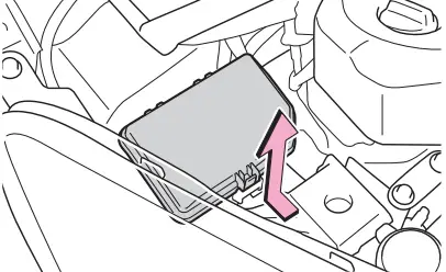 Toyota Verso-S (2010-2017) - caja de fusibles y relés