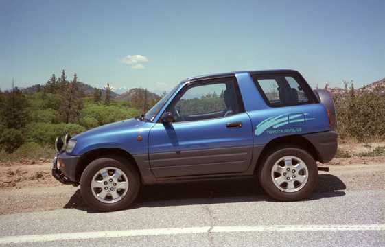 Toyota RAV4 XA10 (1997) - caja de fusibles