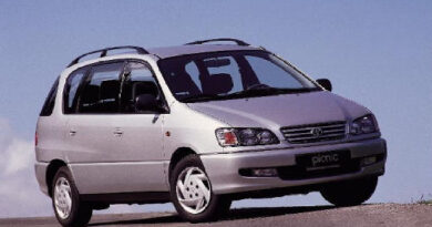 Toyota Picnic (2001-2009) - caja de fusibles