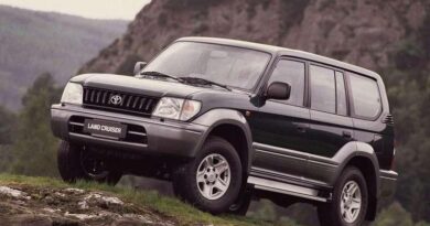 Toyota Land Cruiser (1996-1997) - caja de fusibles