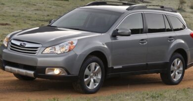 Subaru Outback (2010-2012) – caixa de fusíveis