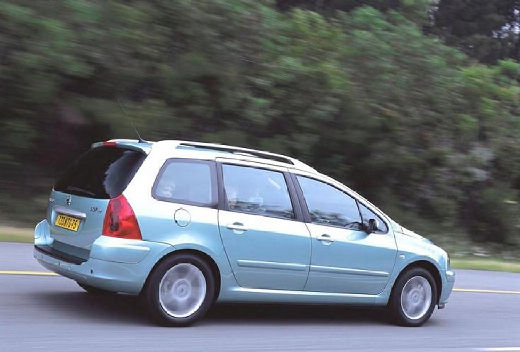 Peugeot 307 Break (2001-2004) - Caja de fusibles