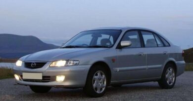 Mazda 626 (2000-2001) - caja de fusibles