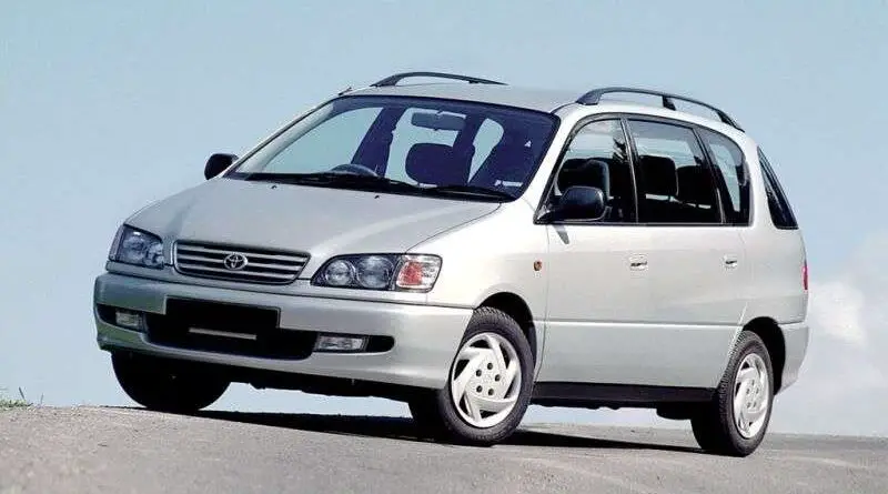 Toyota Ipsum (2001-2009) - Caja de fusibles y relés