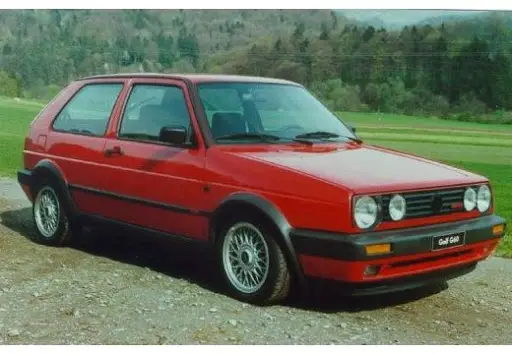 Volkswagen Golf 2 CE2 (1989-1992) - caja de fusibles
